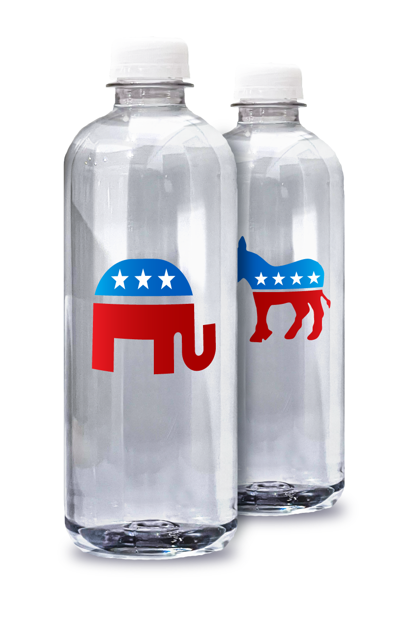 Election Campaign Promotional Bottled Water