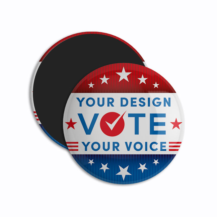 Election Campaign Promotional Stickers and Magnets
