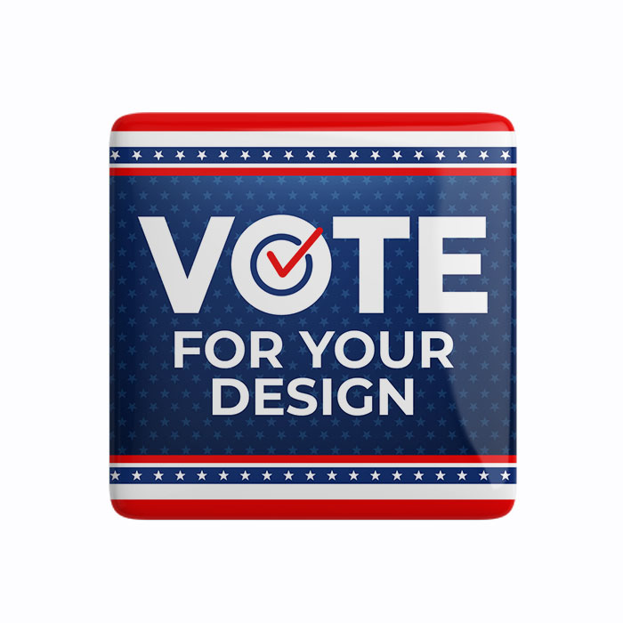 Election Campaign Promotional Buttons and Pins