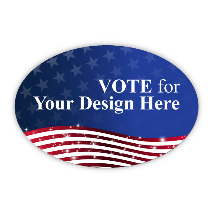 Election Campaign Promotional Stickers and Magnets