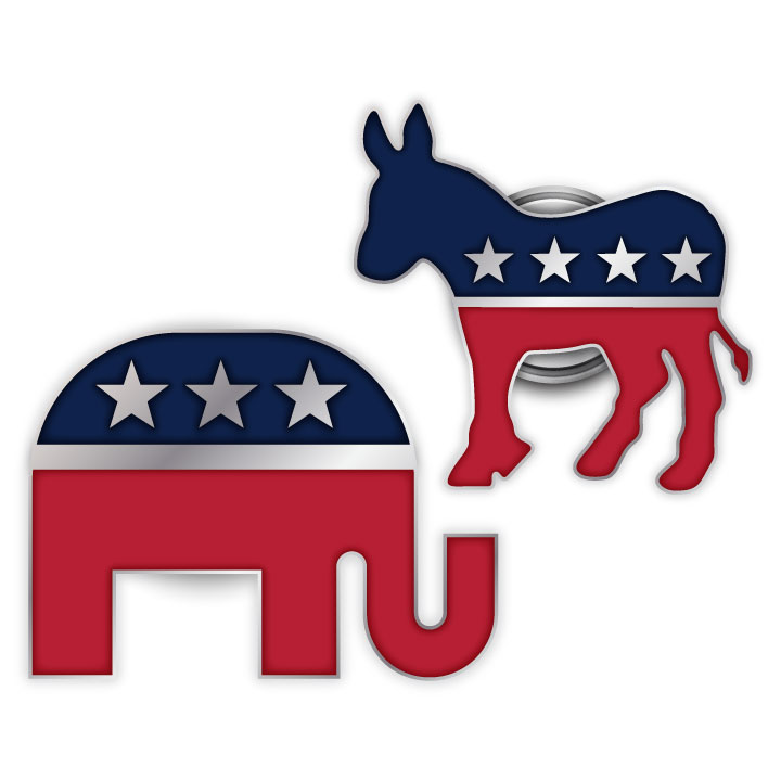 Election Campaign Promotional Buttons and Pins