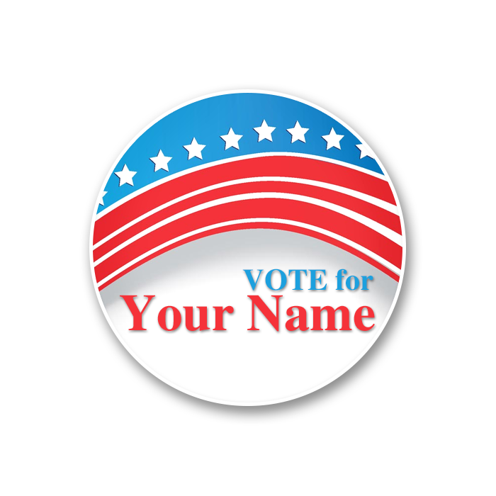 Election Campaign Promotional Stickers and Magnets