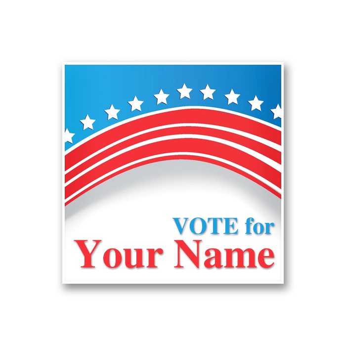 Election Campaign Promotional Stickers and Magnets