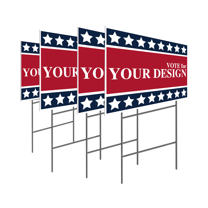 Election Campaign Promotional Yard Signs